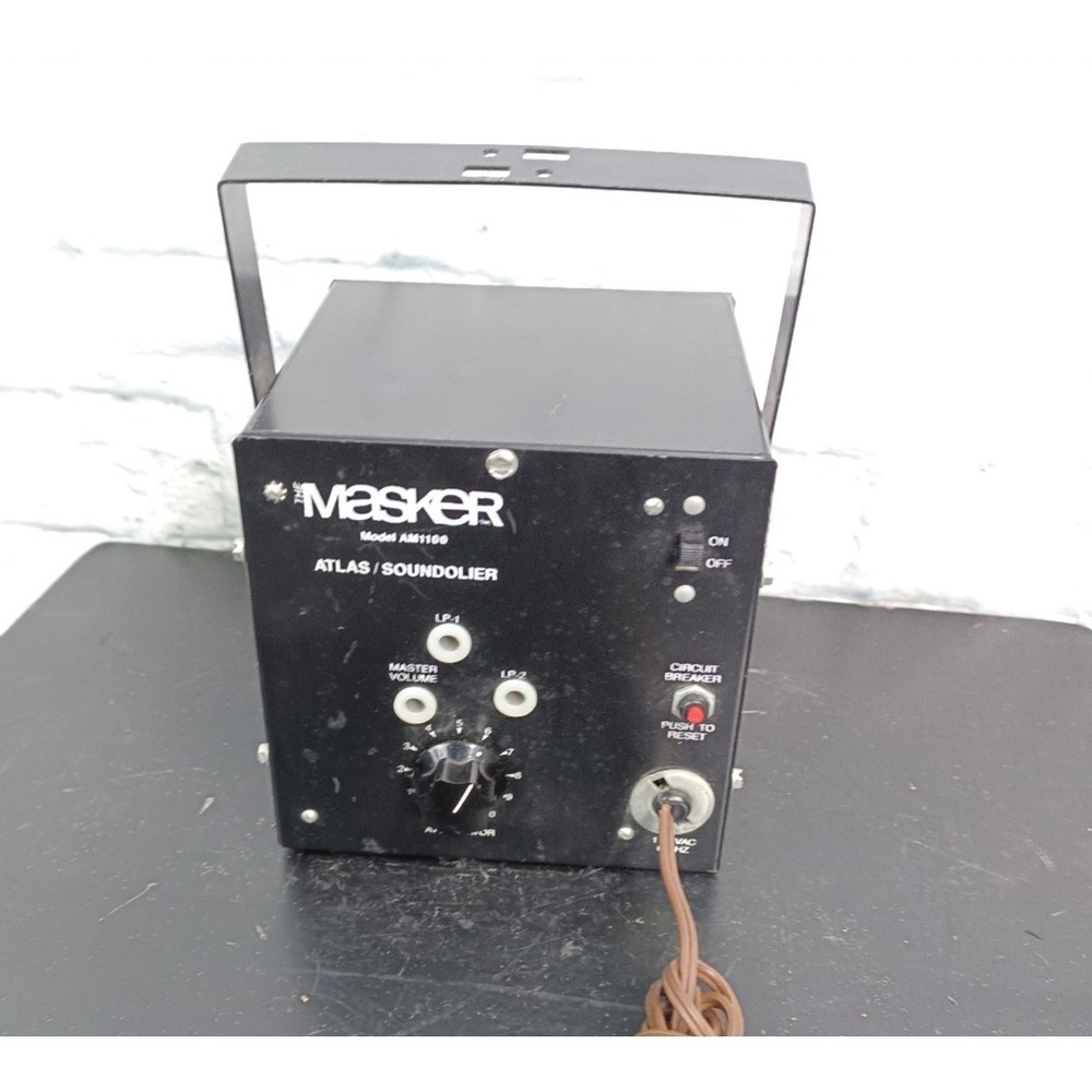 The Masker AM1100 Self-Contained Audio Masking System a6